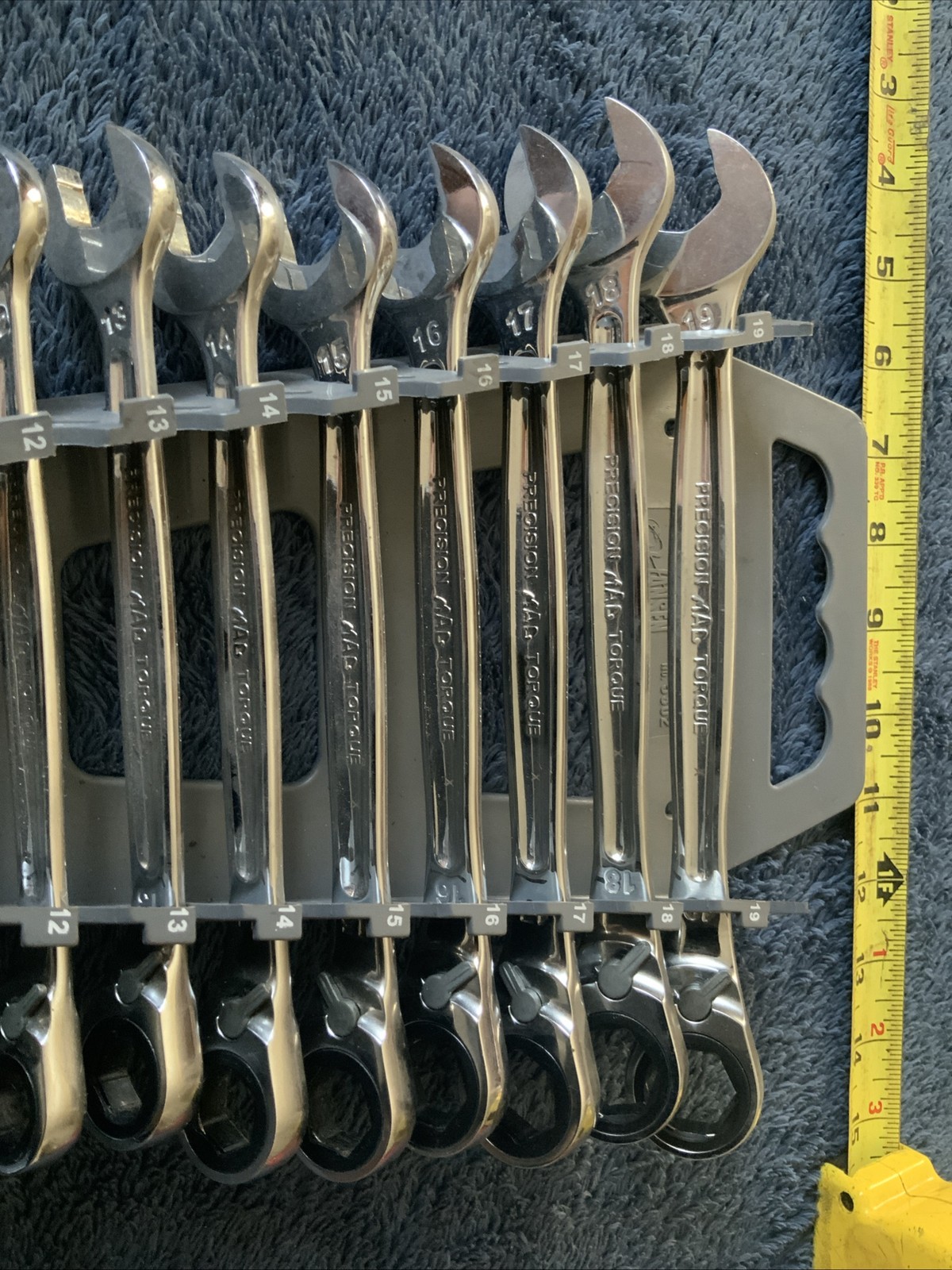 Mac Tools Ratcheting Precision Torque Wrench Set…metric…missing1..….12pc Set
