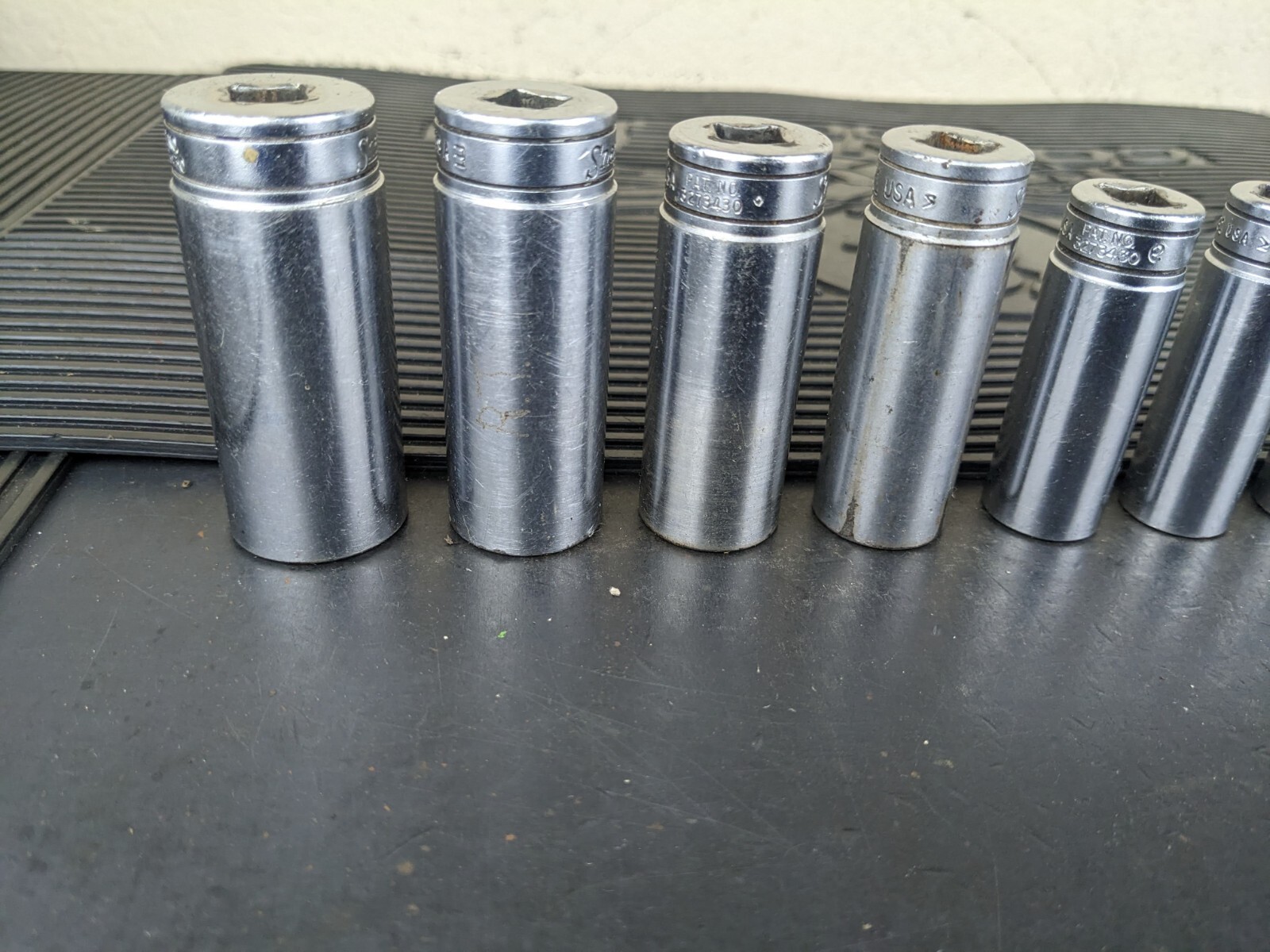 #bg232 Snap on Tools 211SFSY 3/8″ Drive Deep Chrome Socket Set Socket Set