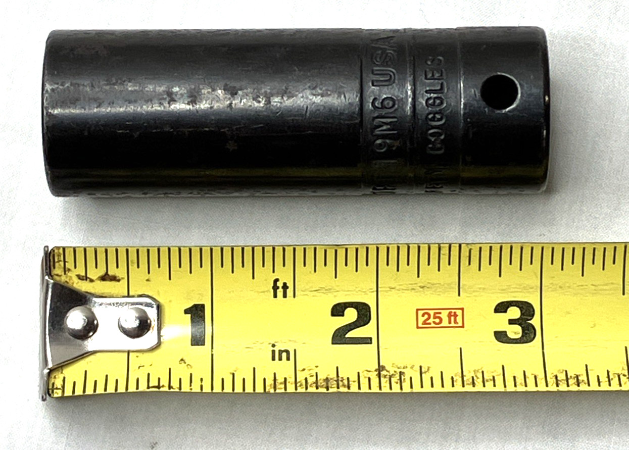 Matco Tools Model CDPT19M6 19mm 1/2” Drive 6-Pt Deep Impact Socket USA
