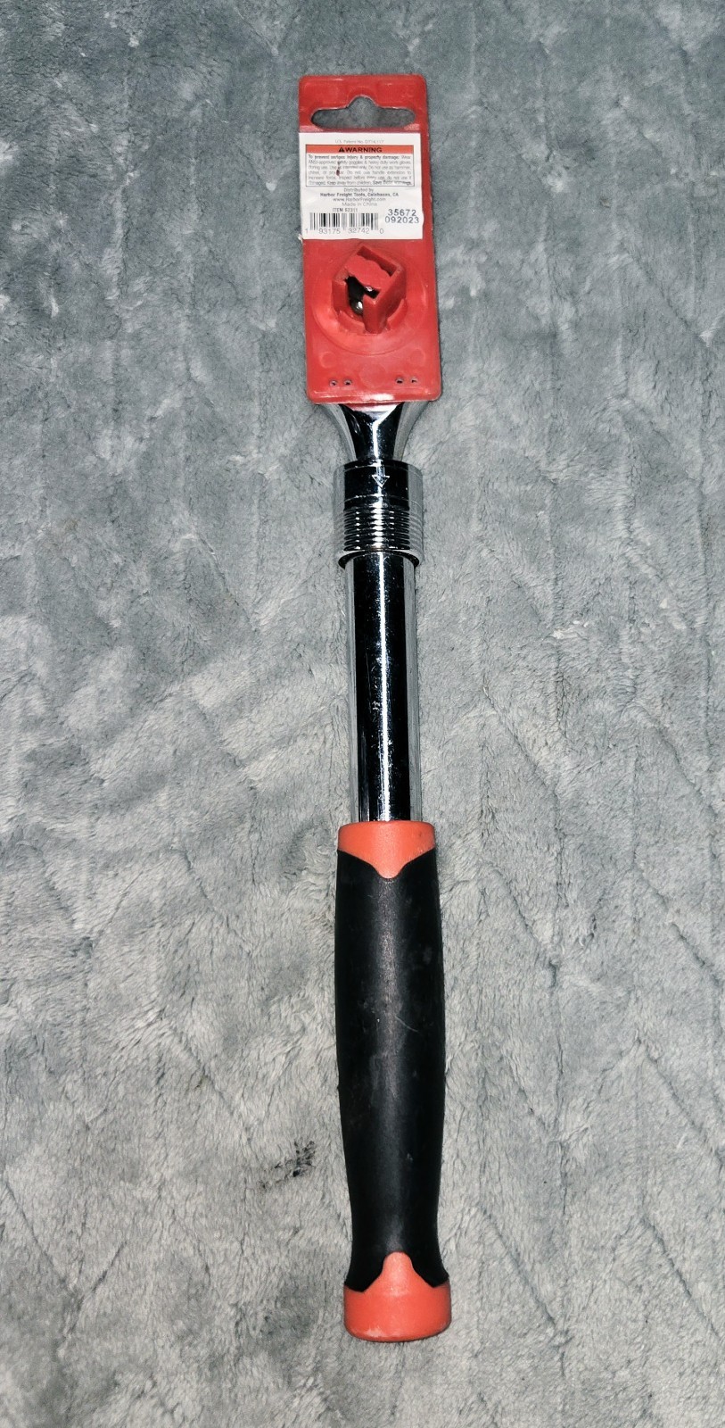 Pittsburgh Pro 62311 1/2″ Drive Extendable Ratchet 12″ to 18″ 72 Teeth 5°Arc…