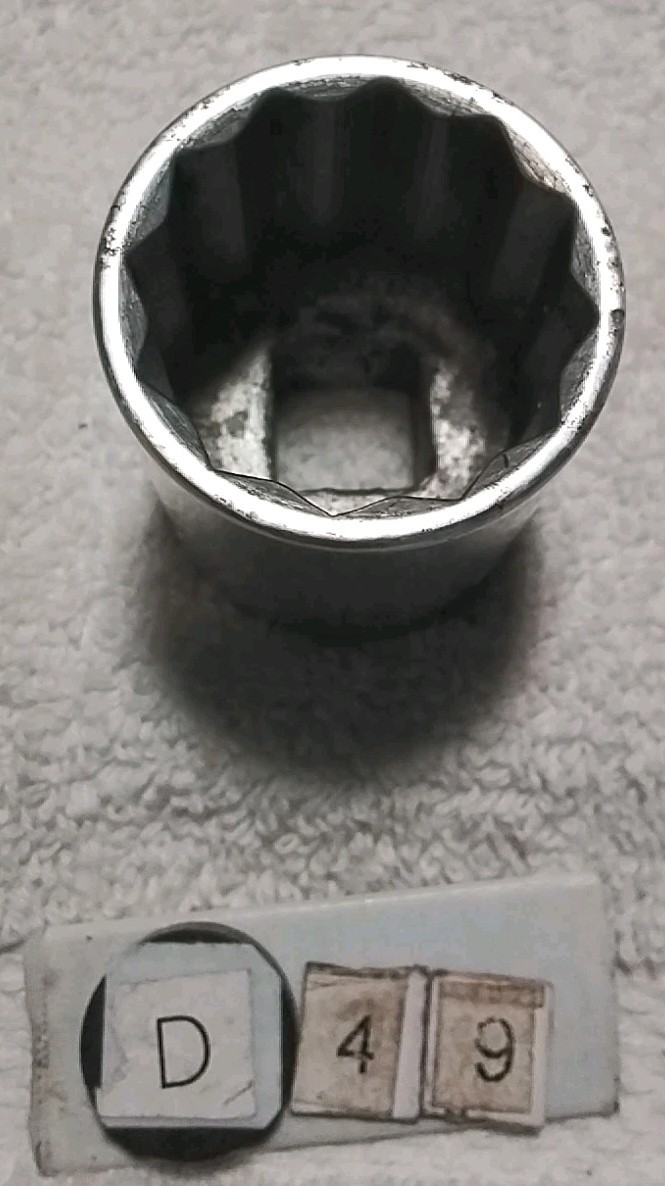 EASCO 53 3134 1/2″ DRIVE 1-1/16″ 12PT SOCKET SAE USA 🇺🇸