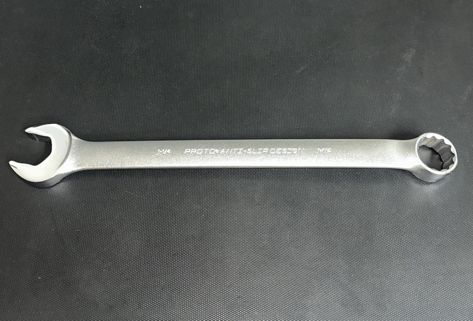 PROTO 1 1/4″ SAE 12 Point Combination Wrench w/ Anti-Slip Design 1240ASD USA NEW