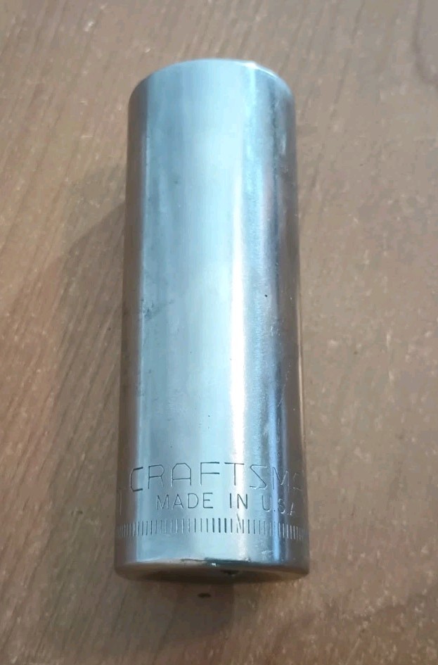 Craftsman 22mm Deep Socket 1/2″ Drive 12 Point G Series 44448 Made in USA