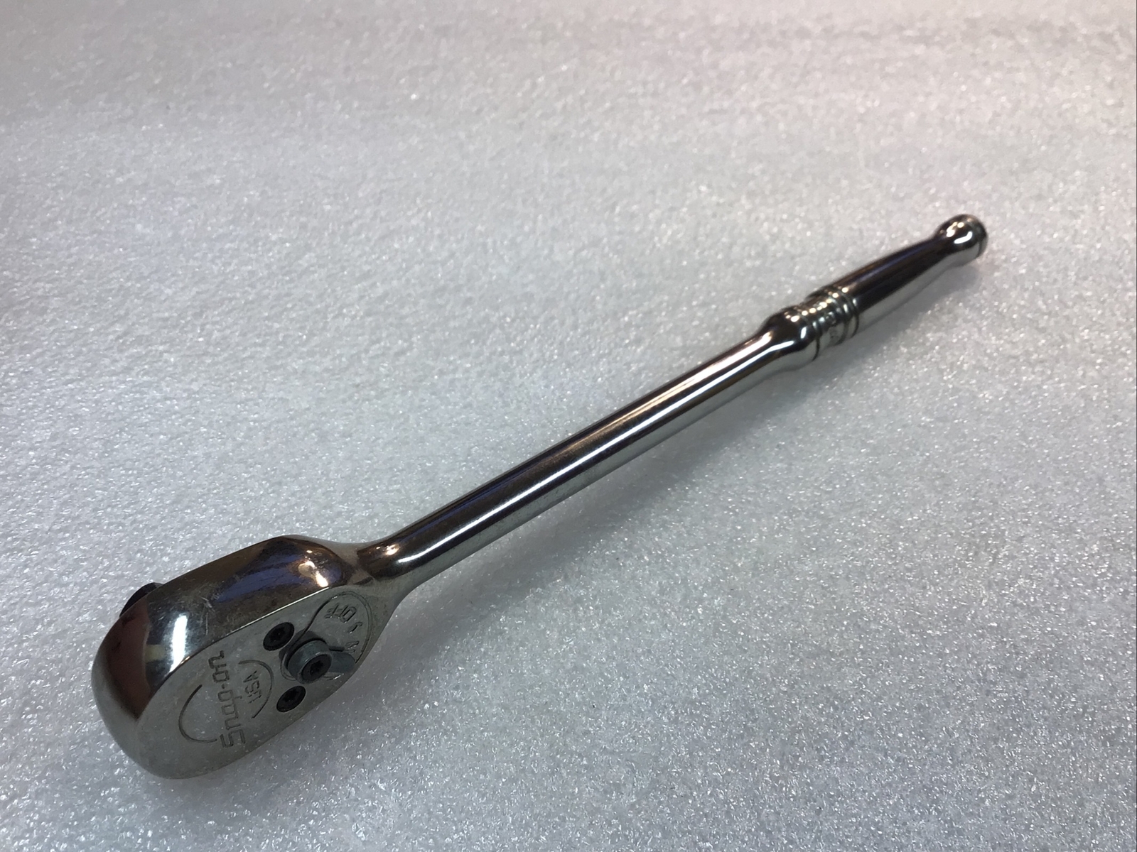 Snap-on#TML830 – 1/4” Dr., Chrome 6-1/2”Extra Long Handle Ratchet-USA-Rebuilt-