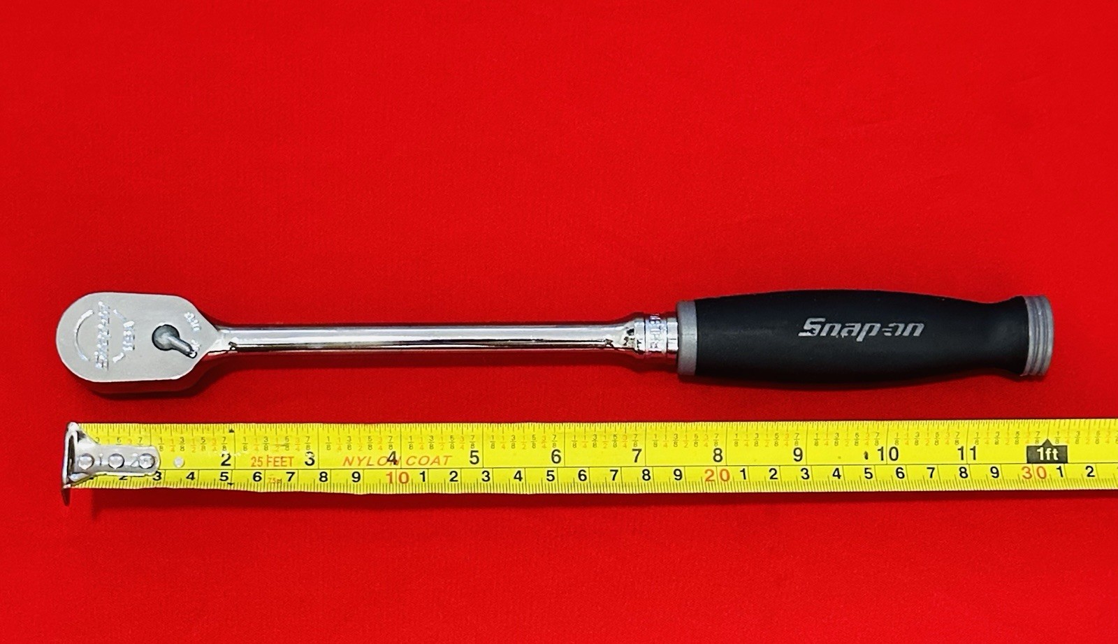 Snap On FHL80 – Dual 80 Dark Titanium Long Soft Grip Handle Ratchet New!