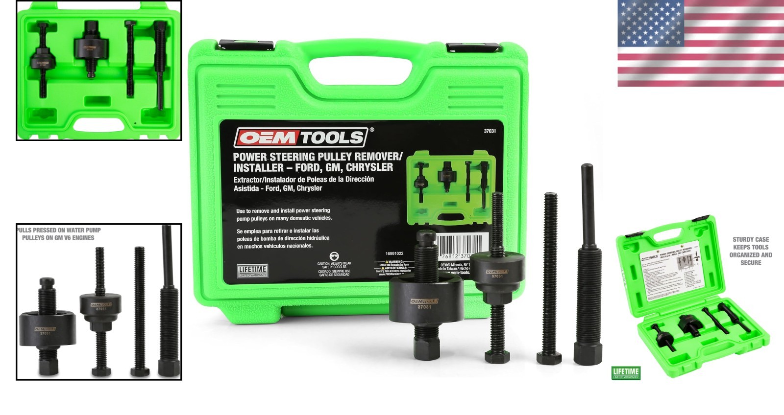 Universal Power Steering Pulley Puller Kit