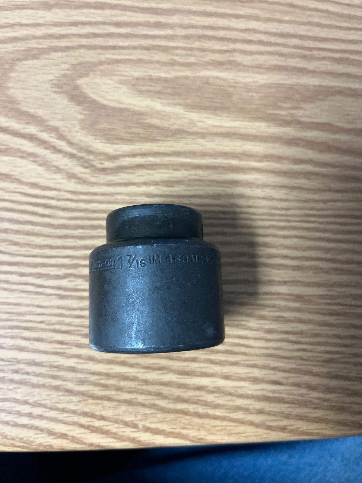 SNAP ON – IM460 – 1-7/16 SHALLOW SIX POINT IMPACT SOCKET – 1/2 DRIVE – LOC# 320