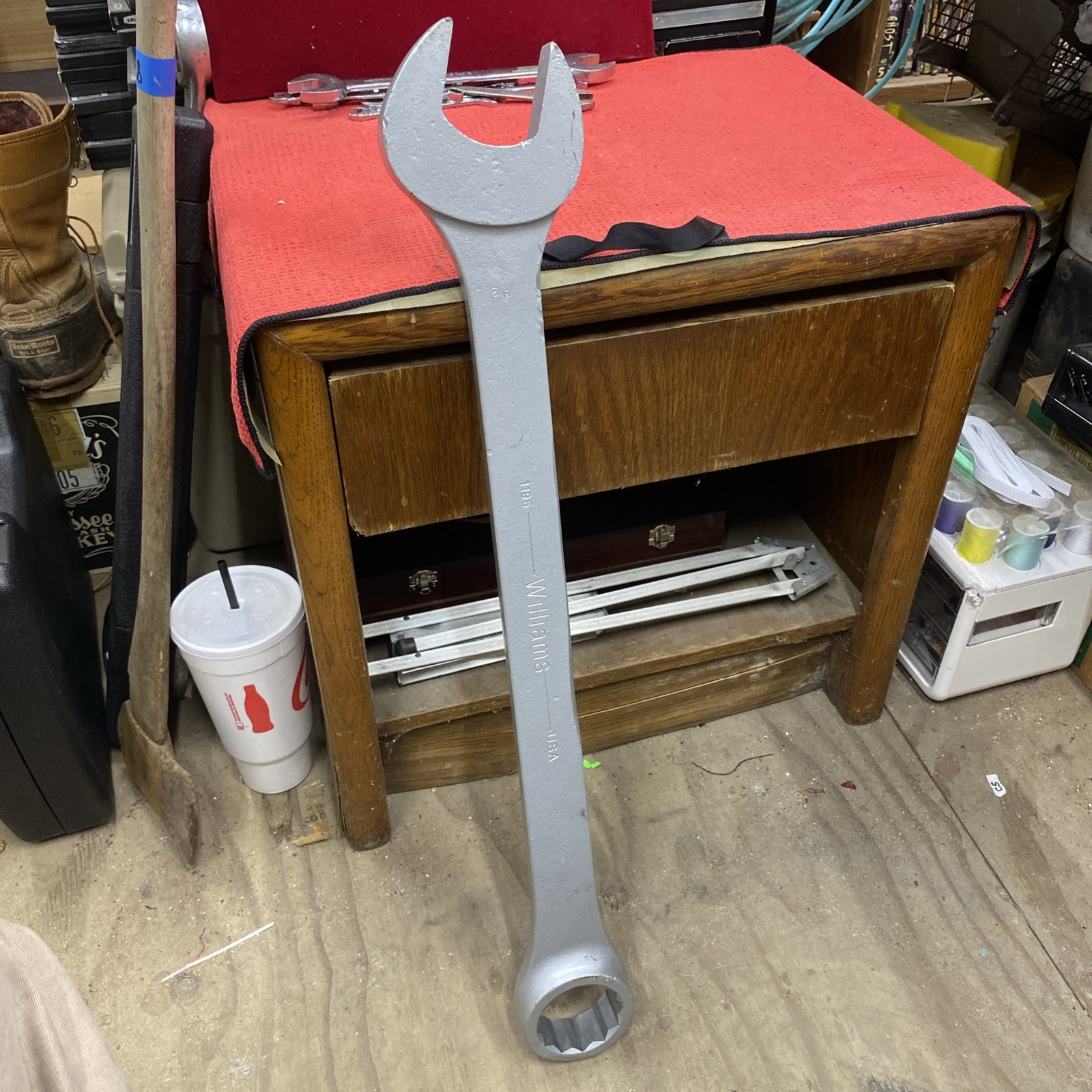 Williams 1195 Combo Wrench 2 3/8” Jumbo 30” OAL