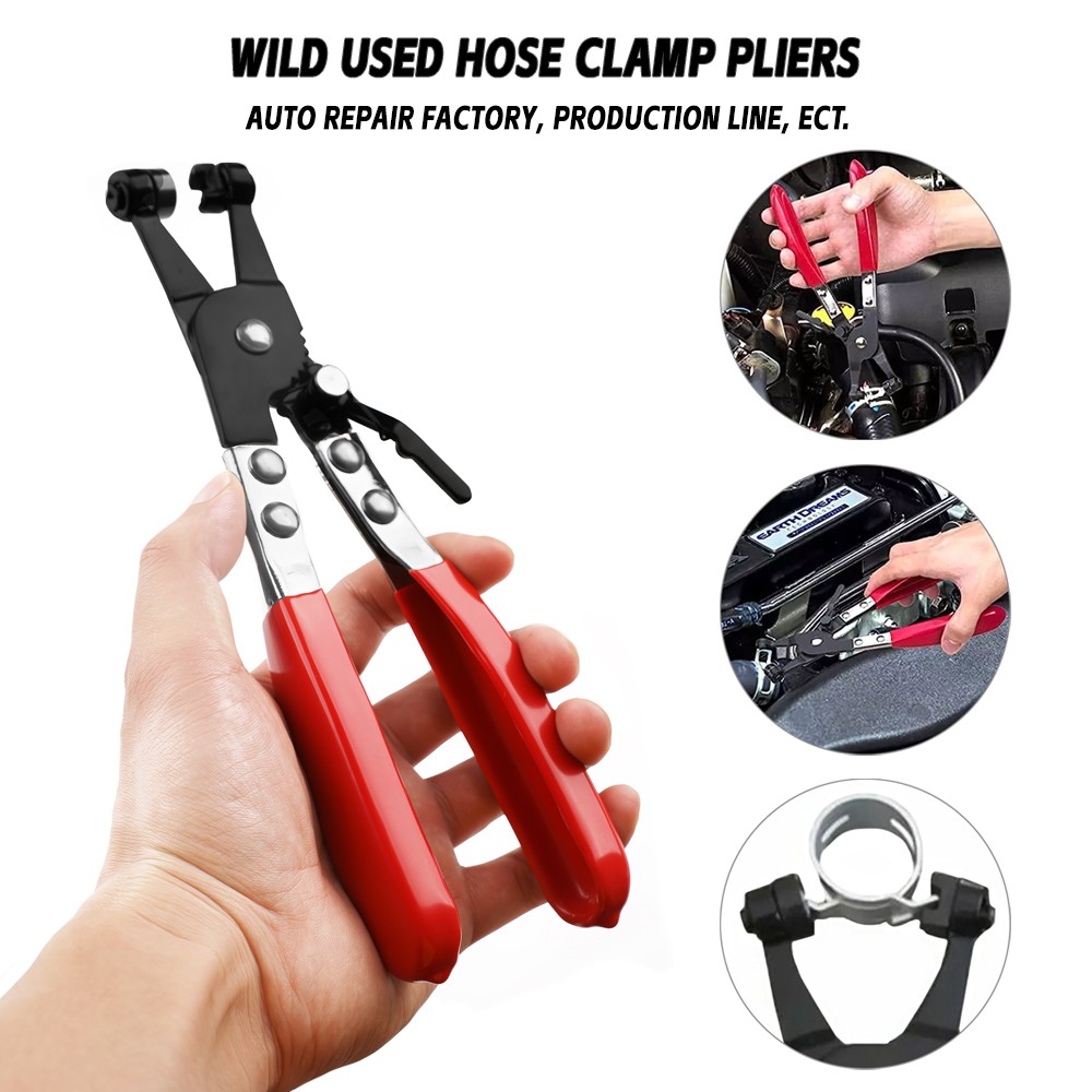 US 1Pcs Hose Clamp Pliers Car Water Pipe Fuel Coolant Spring Bundle Removal Tool