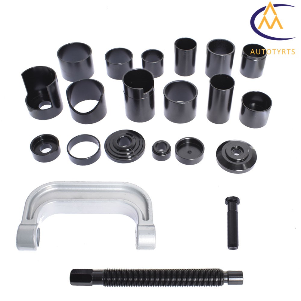 Auto Repair Service Removal Ball Joint Press Tool Kit & Master Adapter Set 21Pcs