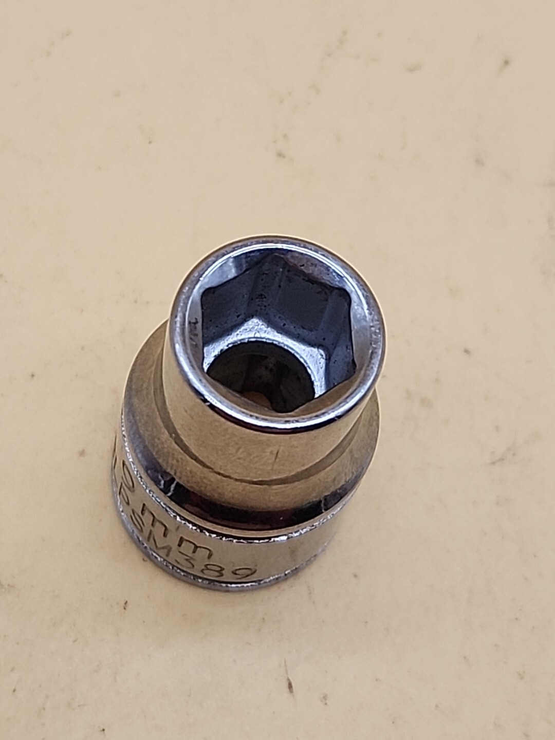 Blue Point Tools 9mm 3/8″ dr. drive 6 pt shallow standard socket tool BLPSM389