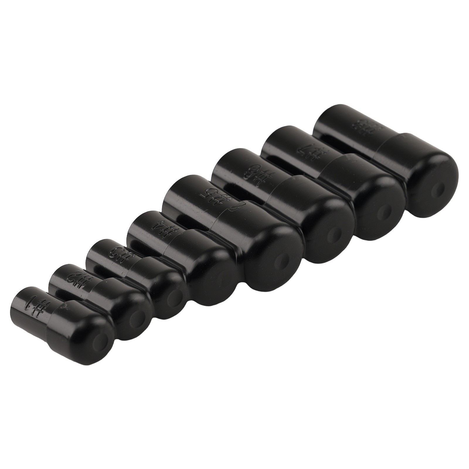 8x Tap Socket Drive Kit for Standard Thread Making 1/8-1/2in NPT Tool Steel