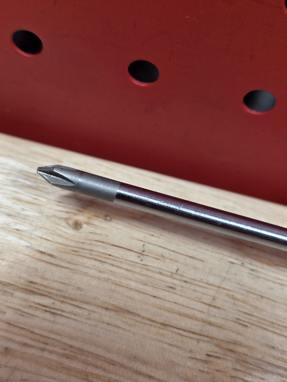 Snap-on Tools SDDP31 Red 3″ Length Shank 6.5″ OAL #1 Phillips Light Use