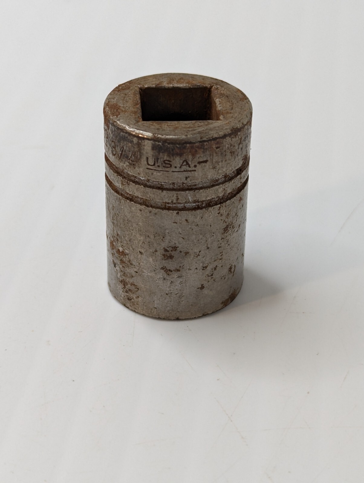 Indestro Select 6424 3/4in. 12 Point 1/2″ Drive Shallow Socket USA Free Shipping