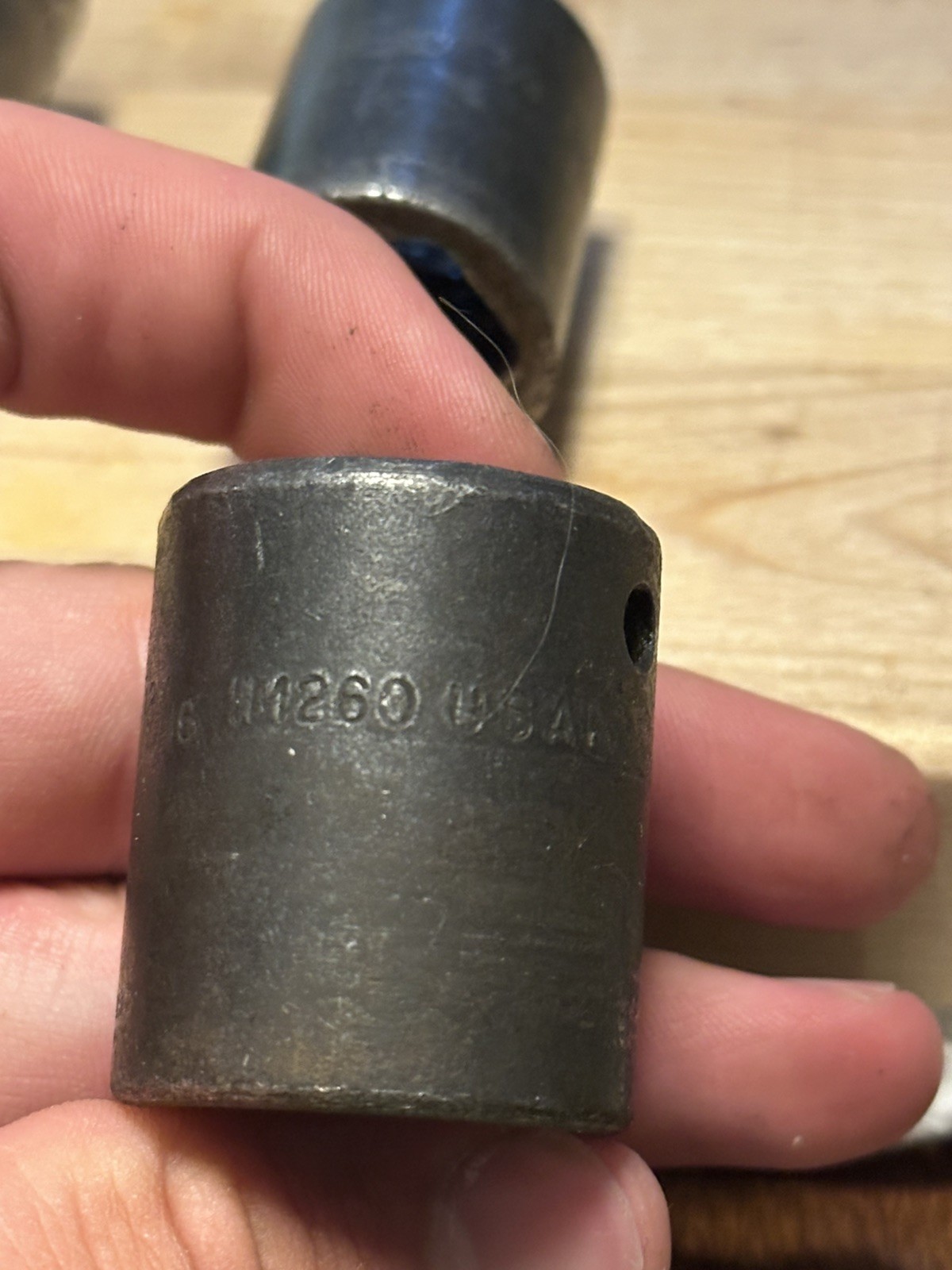 Snap On Vintage 1/2″ Drive impact sockets 15/16, 7/8, 13/16, 3/4