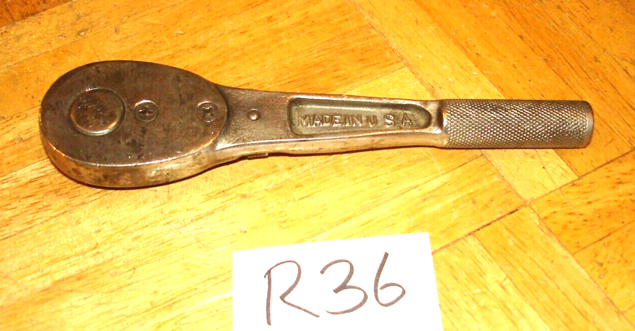 CRAFTSMAN TOOLS VINTAGE 3/8 DRIVE RATCHET VERY RARE BE