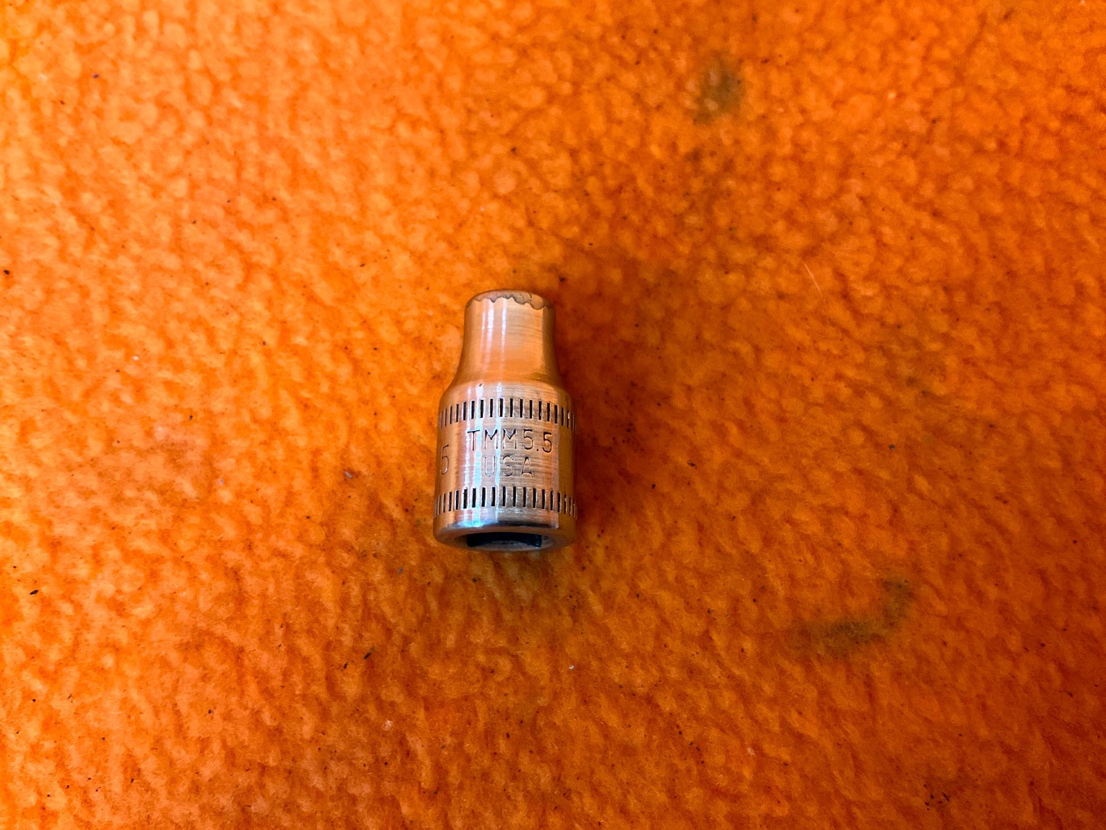 Snap-on Tool 1/4″ Drive Deep Chrome Socket Metric 5.5mm TMM5.5