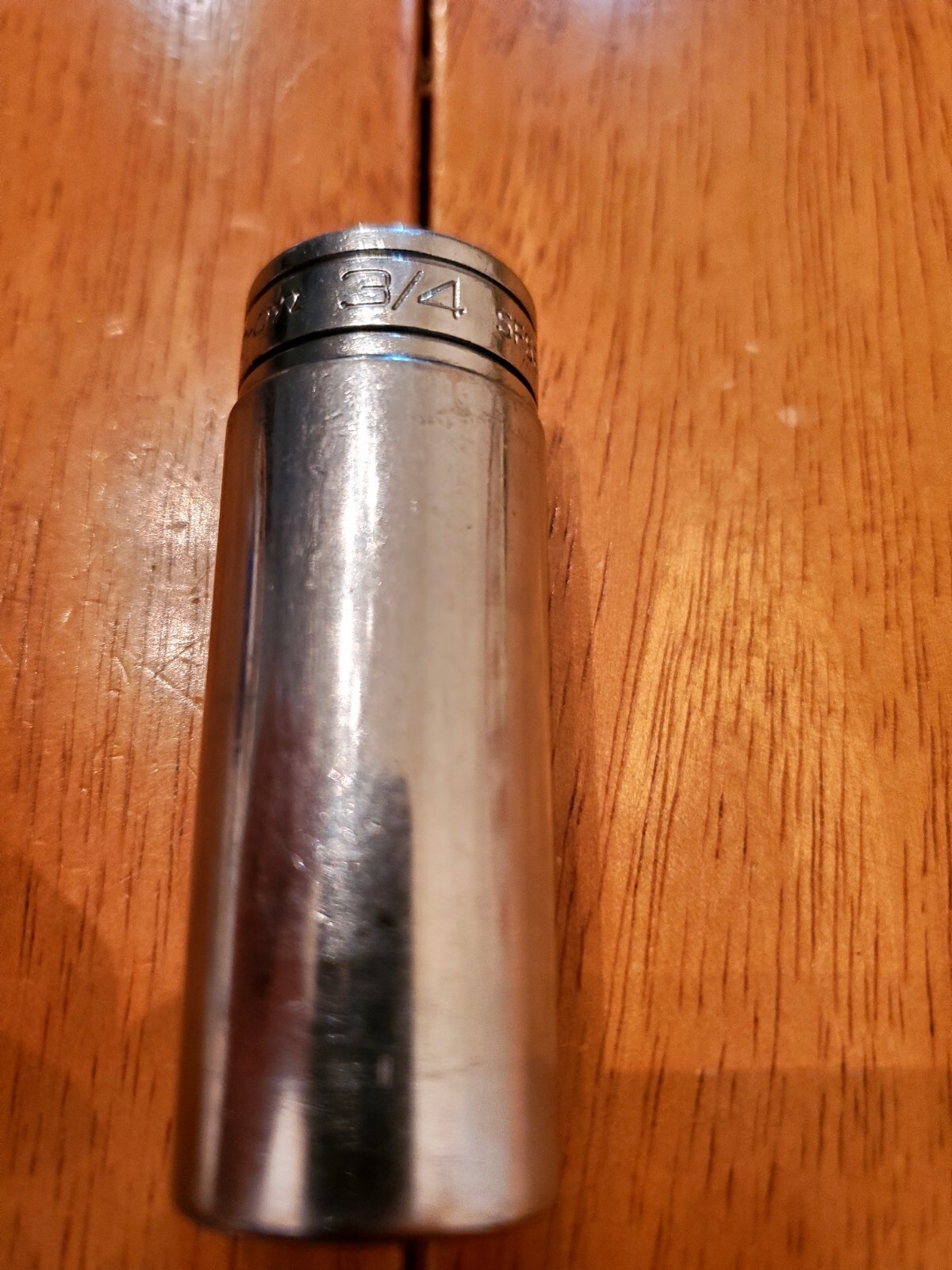 Snap On 3/8 Drive 11/16 3/4 6PT Deep Sockets Lot Of 2