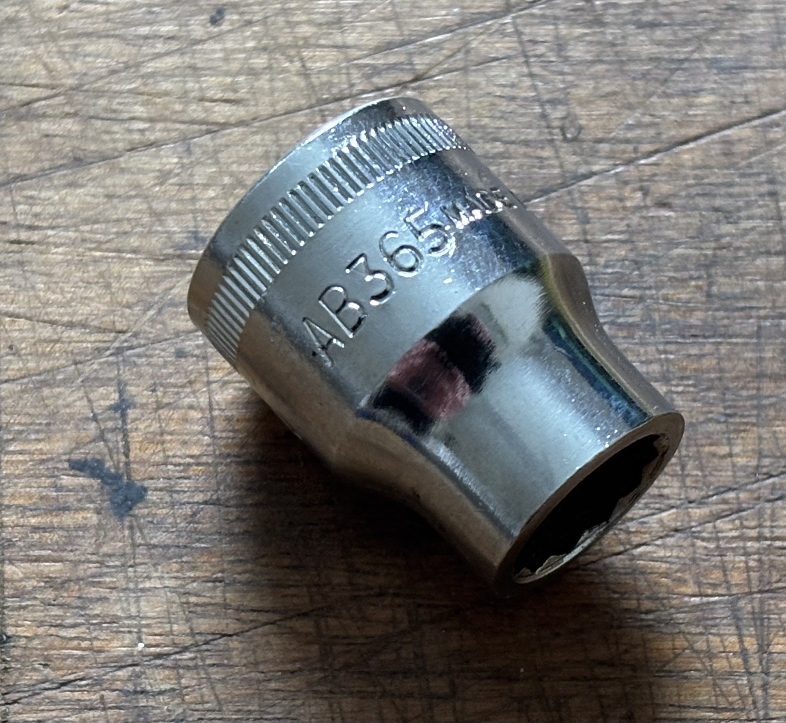 BRITOOL AB365 – 1BA size – 3/8” drive – 12 Point Standard Socket