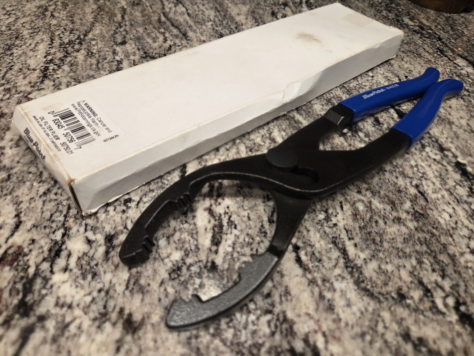 Blue Point by Snapon Tools Oil Filter Pliers, Jaw opening range of 2-1/4″–4″