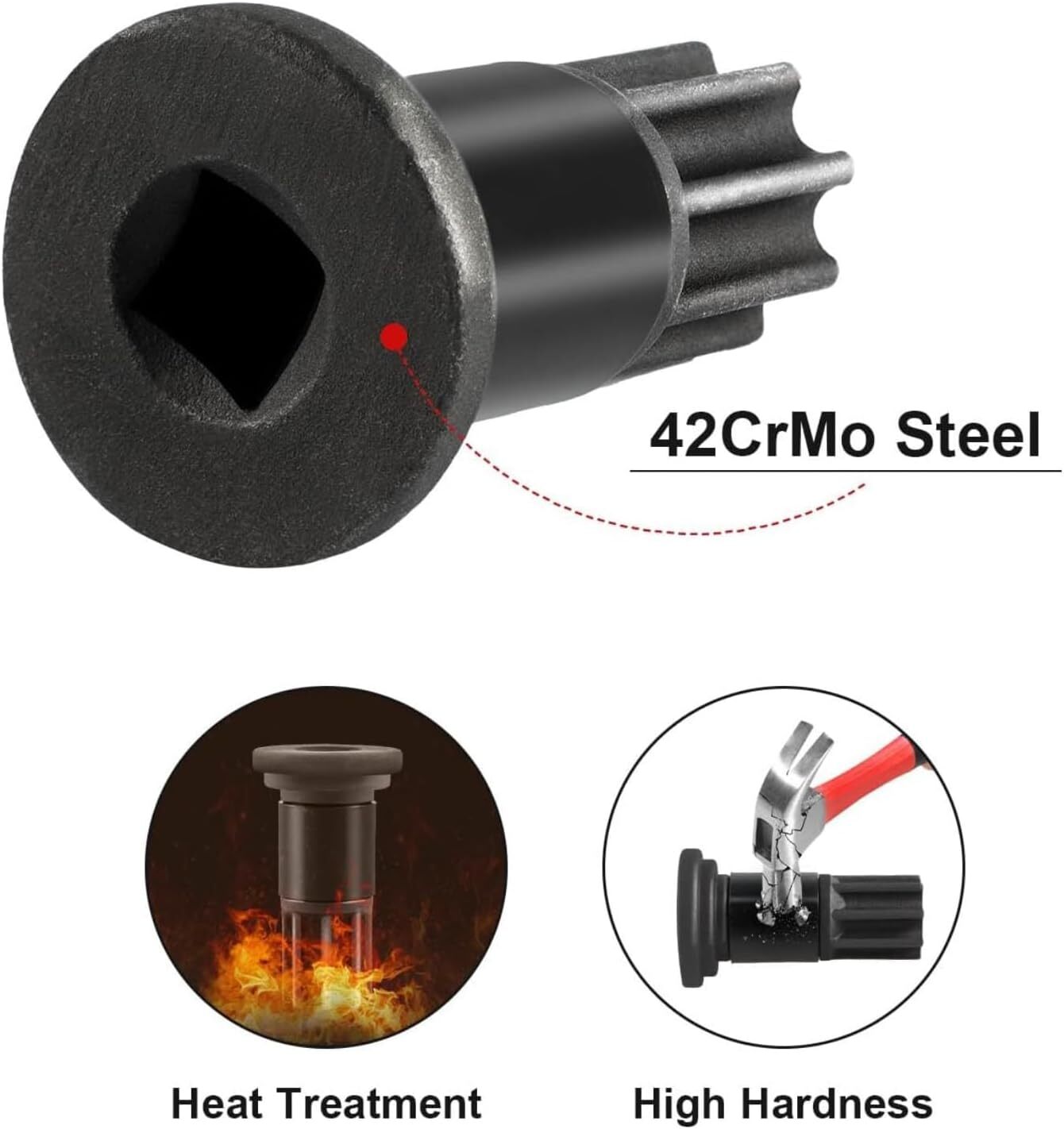 Engine Barring Rotating Tool for Cummins B/C Series & Dodge 3.9L 5.9L 6.7L 8.3L