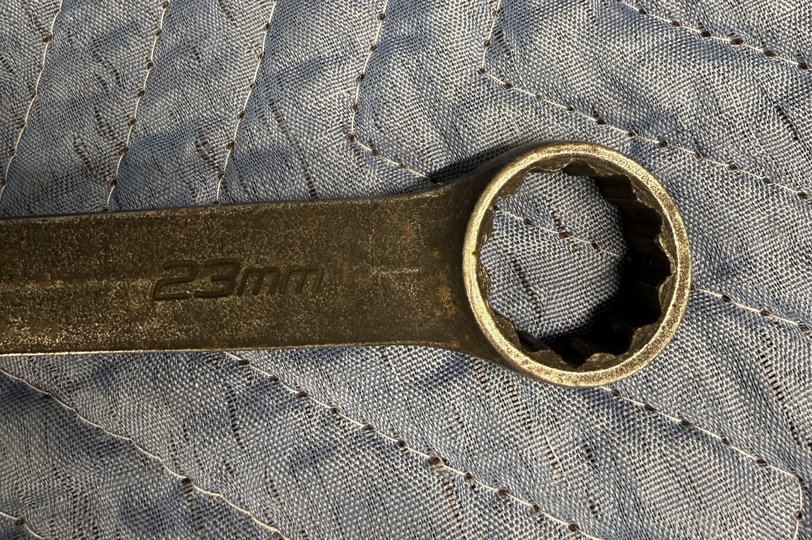 Snap-on GOEXM230A 23 MM 12-Point Industrial Finish Combination Wrench USA