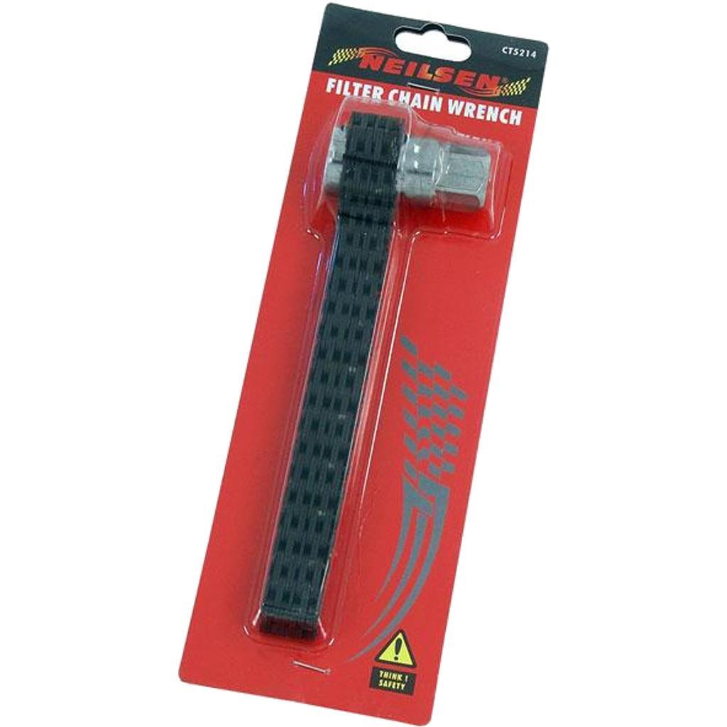 Neilsen Oil Filter Wrench Chain Spanner Socket Removing Filter 21mm 1/2″