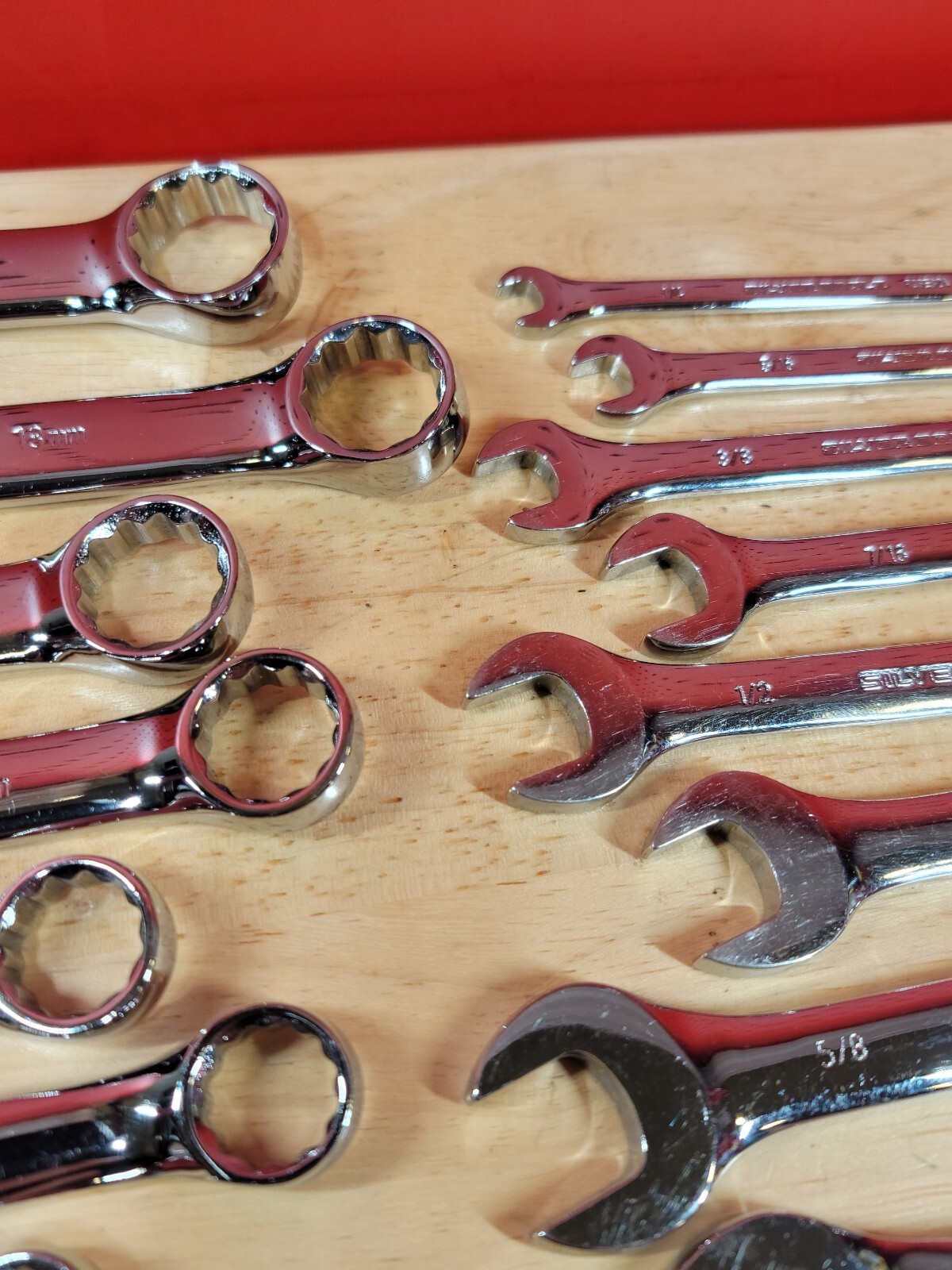 Silver Eagle RCSE 21-Piece MM & SAE Standard Wrench Set 8-19mm & 1/4″-3/4″