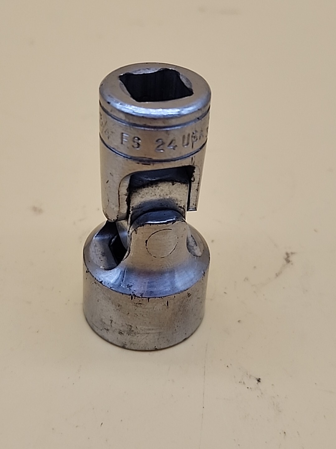 Snap-on Tools FS24 3/8 Inch Drive 3/4 6 Point Swivel Socket USA