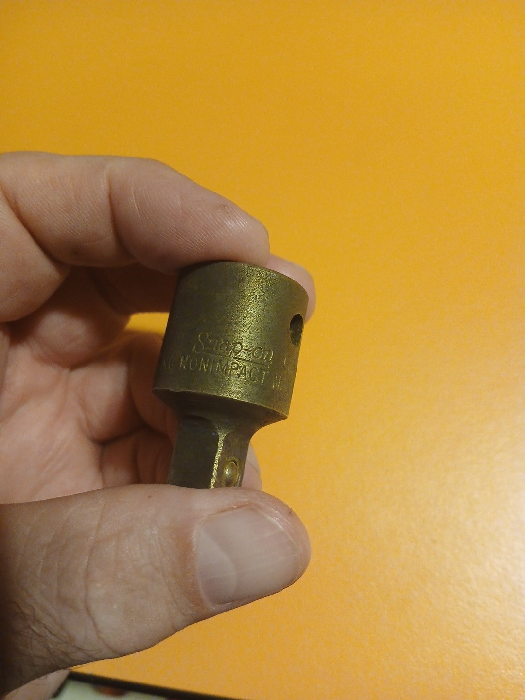 Snap On Socket SFS201 5/8 And Adaptor Non Impact GAX1 1/2 To 3/8