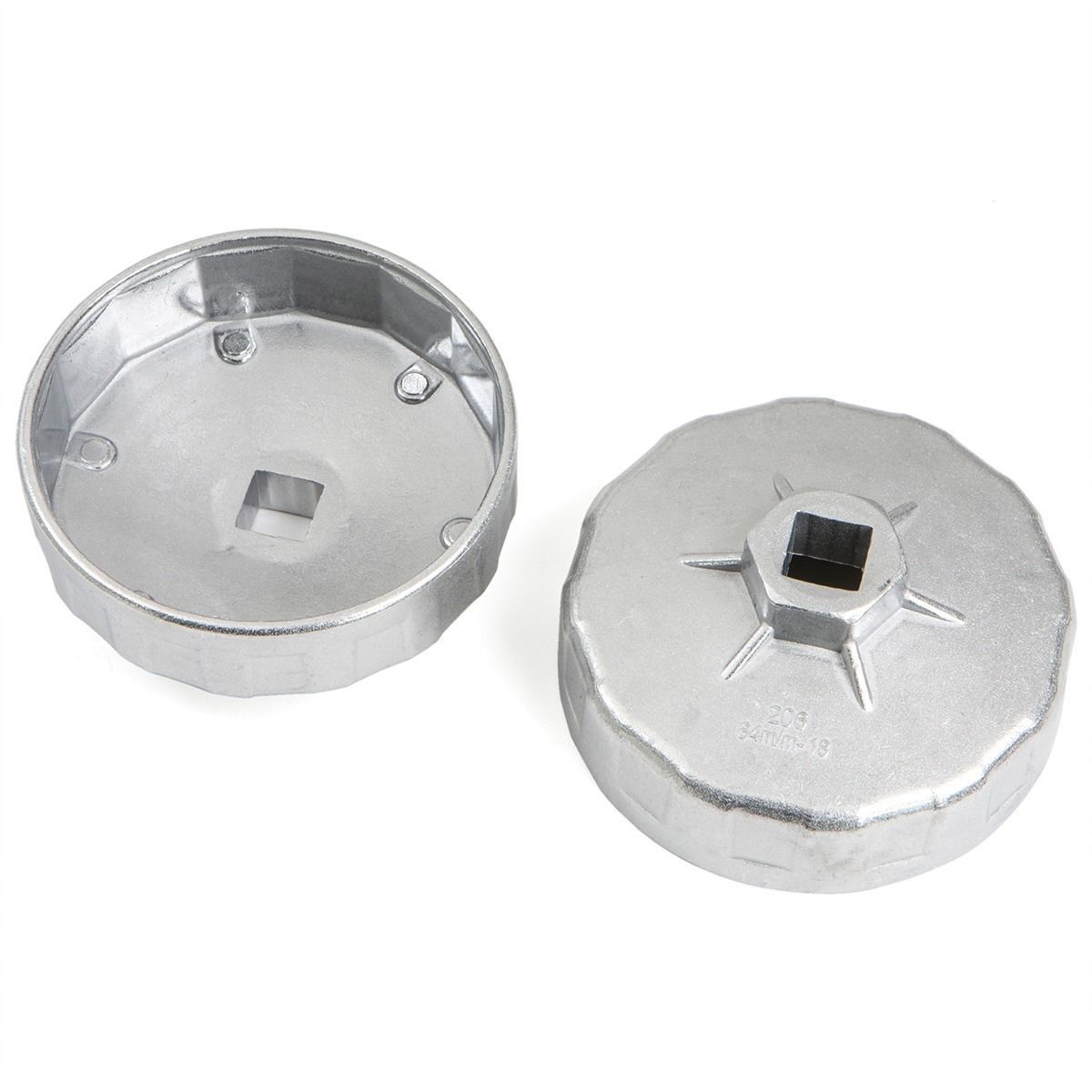 23PC Aluminum Alloy Cup Type Oil Filter Cap Wrench Set Socket Removel US SHIP