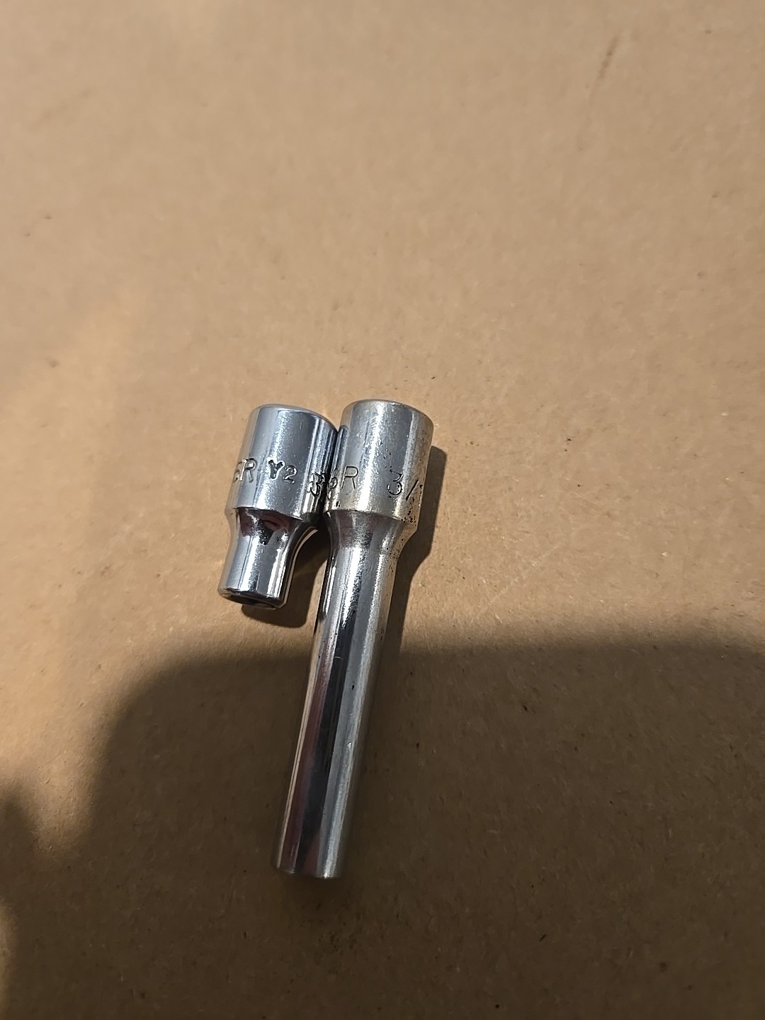 Mac Tools 1/4″ Drive 3/16″ 6PT SAE Shallow Deep Chrome Sockets USA M66R,MD66R