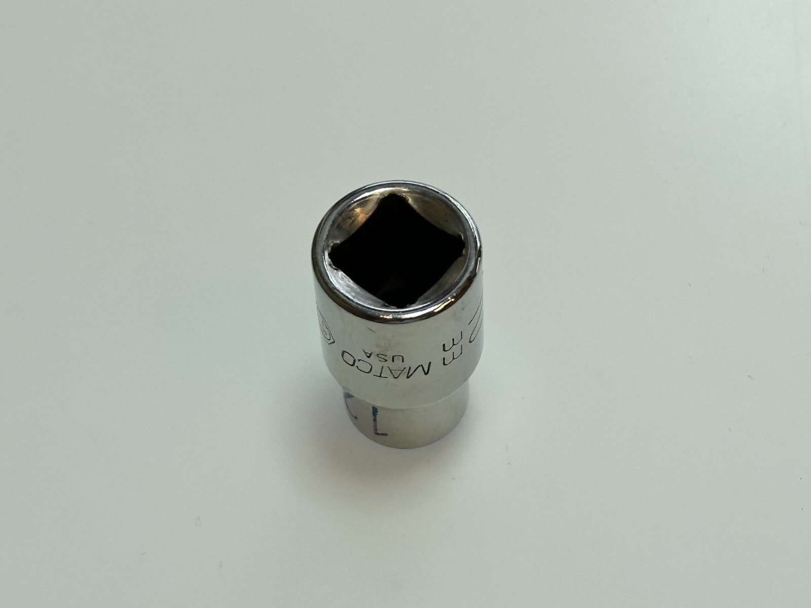 Matco Tools USA C12M6A 1/2″ Drive Metric 12mm Chrome Socket, Easy Read, 6 Point