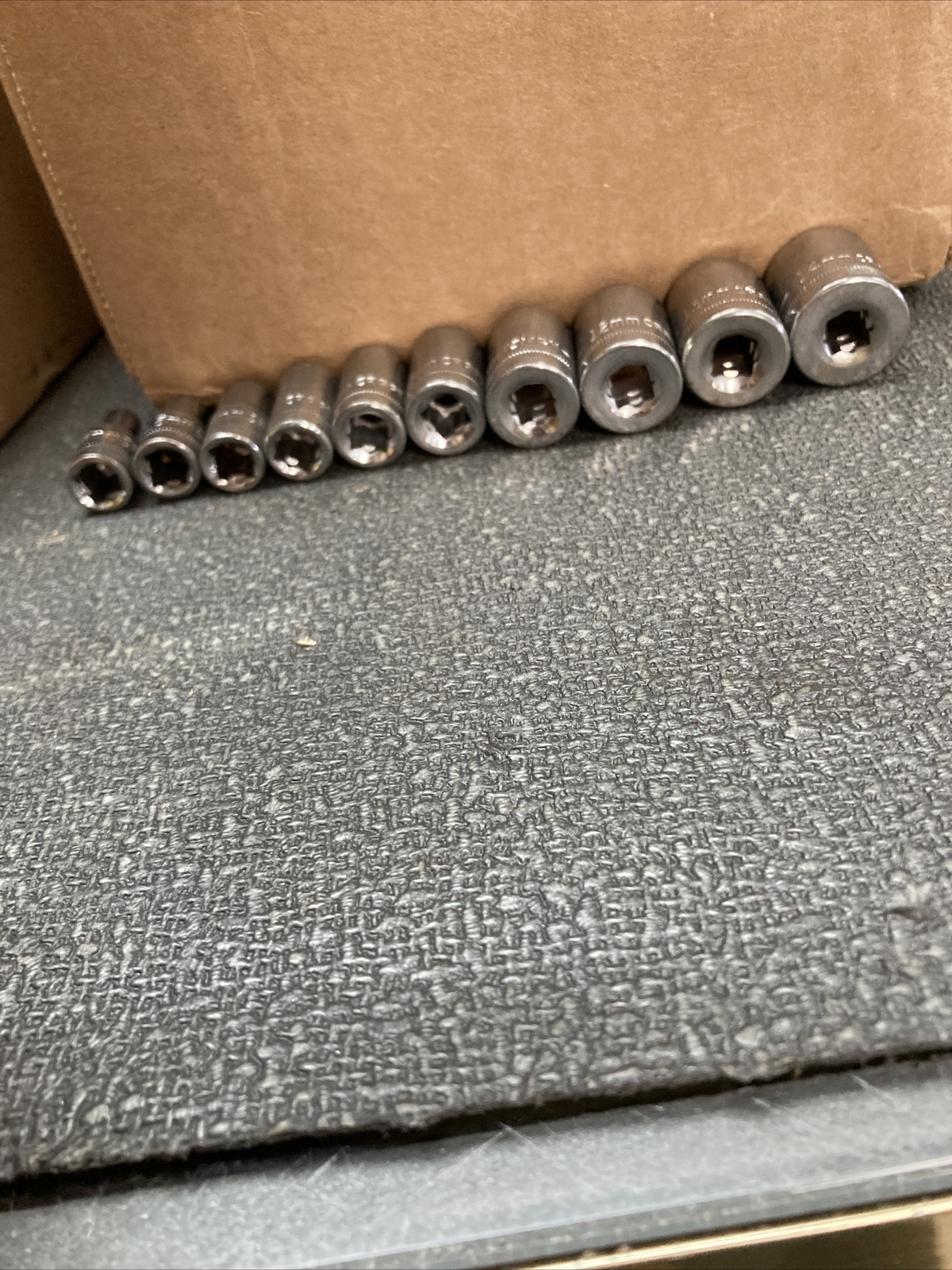 Craftsman 10 Pc. Socket Set 1/4in. Drive 6 Pt 4MM to 14MM