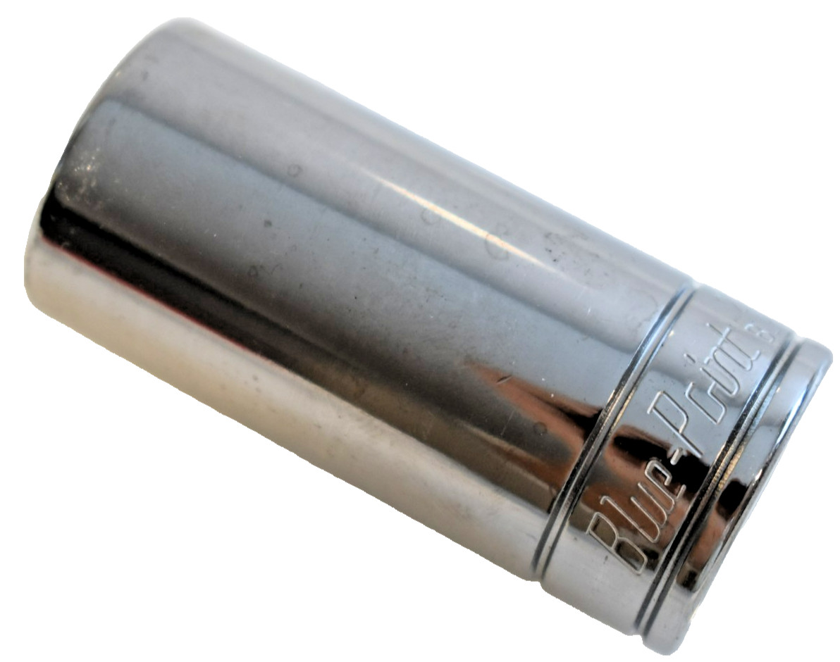 Blue Point Tools BLPLM3822 22mm Metric Deep Socket 3/8″ Drive 12 Point Chrome