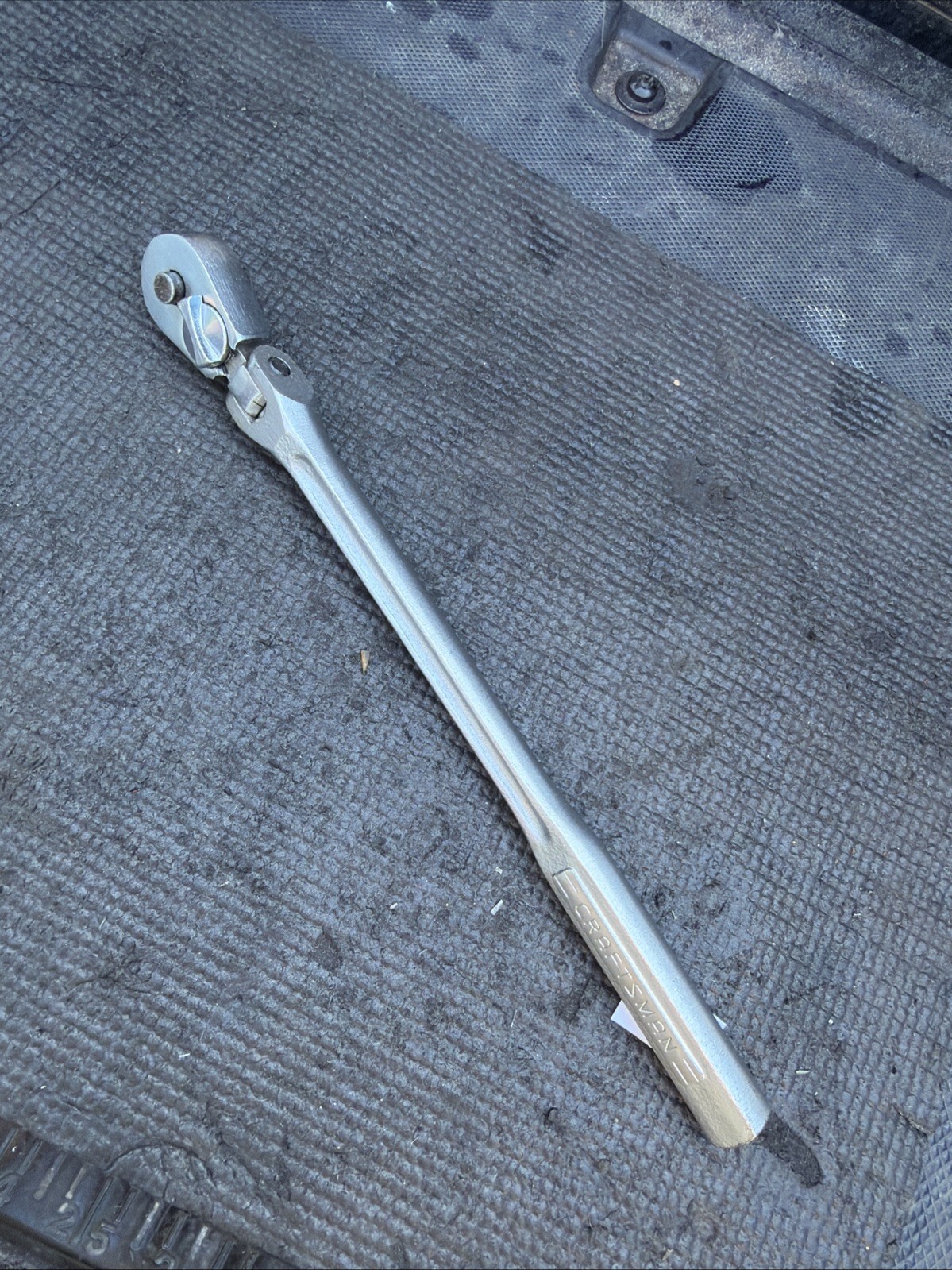 Sears Craftsman USA 3/8” Hourglass Flex Head Ratchet 42793 V Series Rare 11.5”