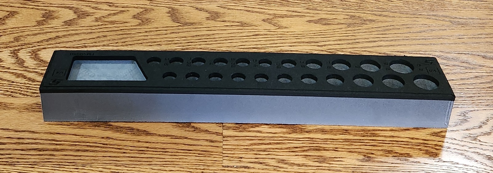Snap On FMSO08B SAE 1/4″ Foam Shallow Deep Socket Holder NO Tools