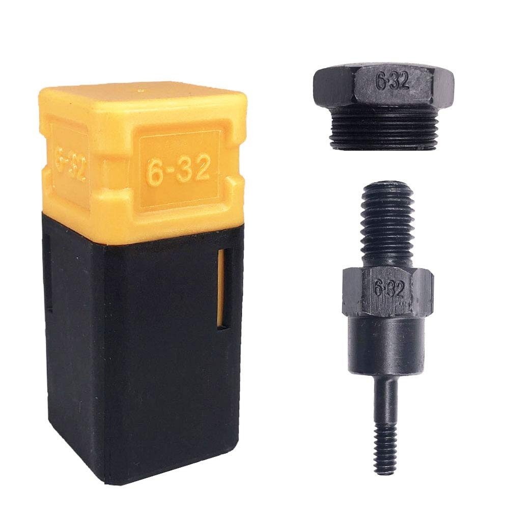 6-32 Rivet Nut Tool Tip, Replacement Mandrel brown