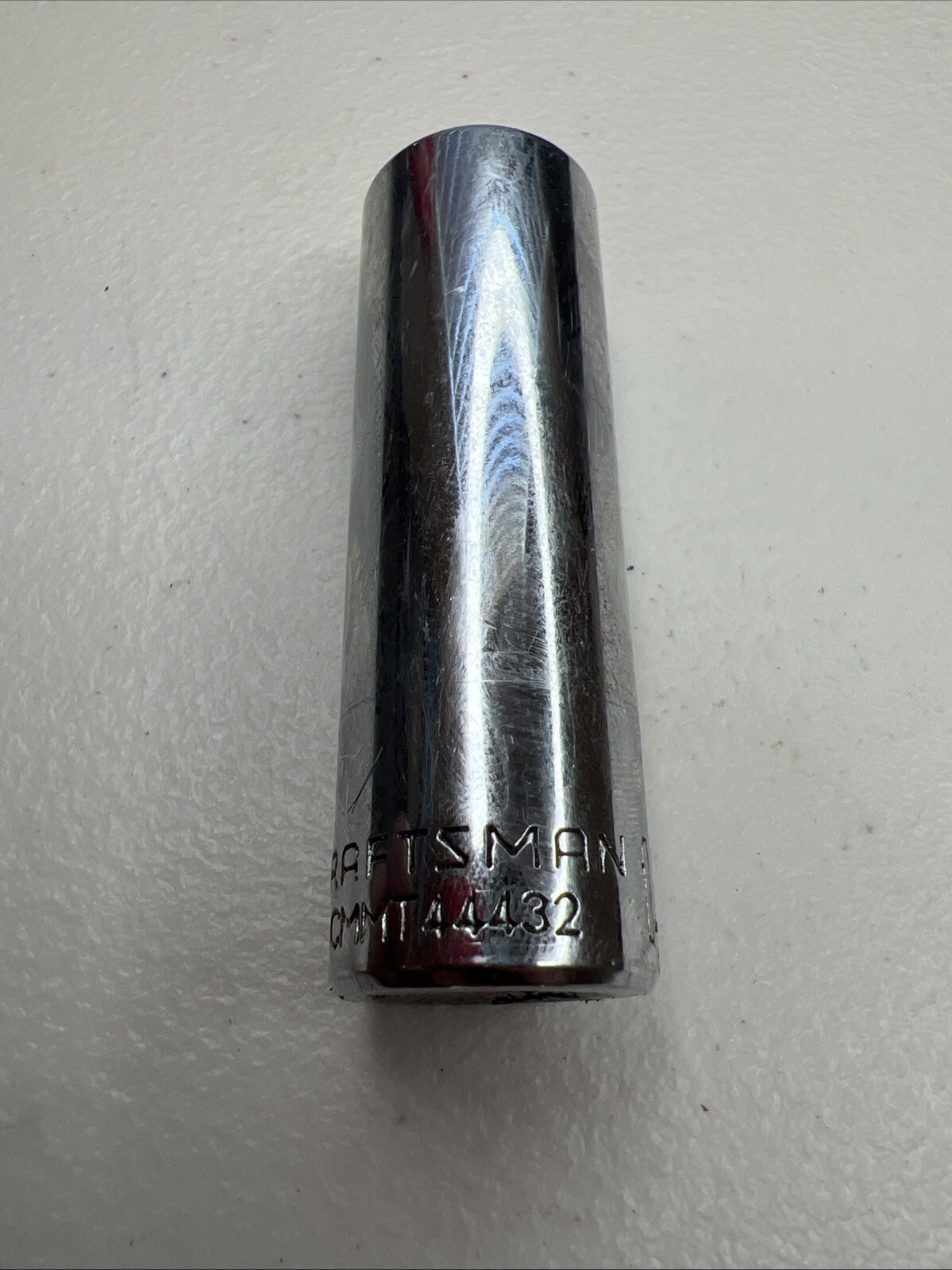 Craftsman -G- 15mm 6 Point Deep Chrome Socket 3/8″ Drive 44432 USA