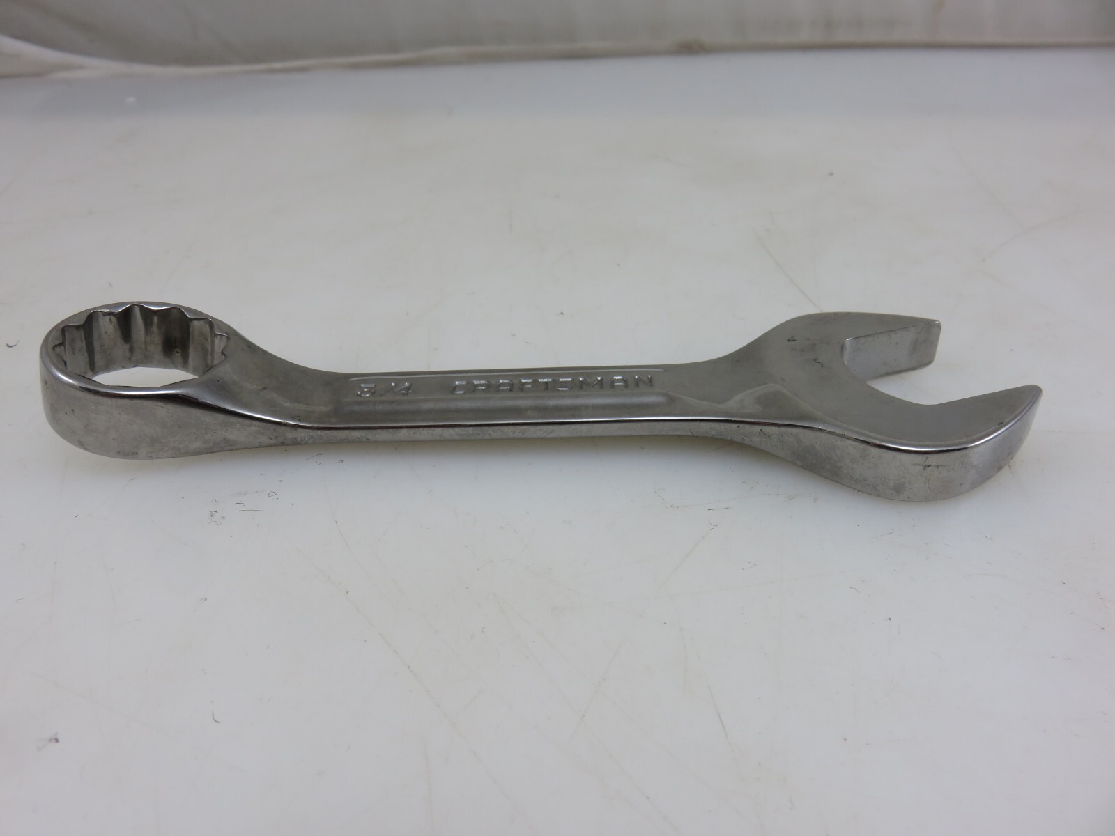 Craftsman 44109 Short Stubby Combination Wrench 3/4″ 5.5″ Long VV Made In USA