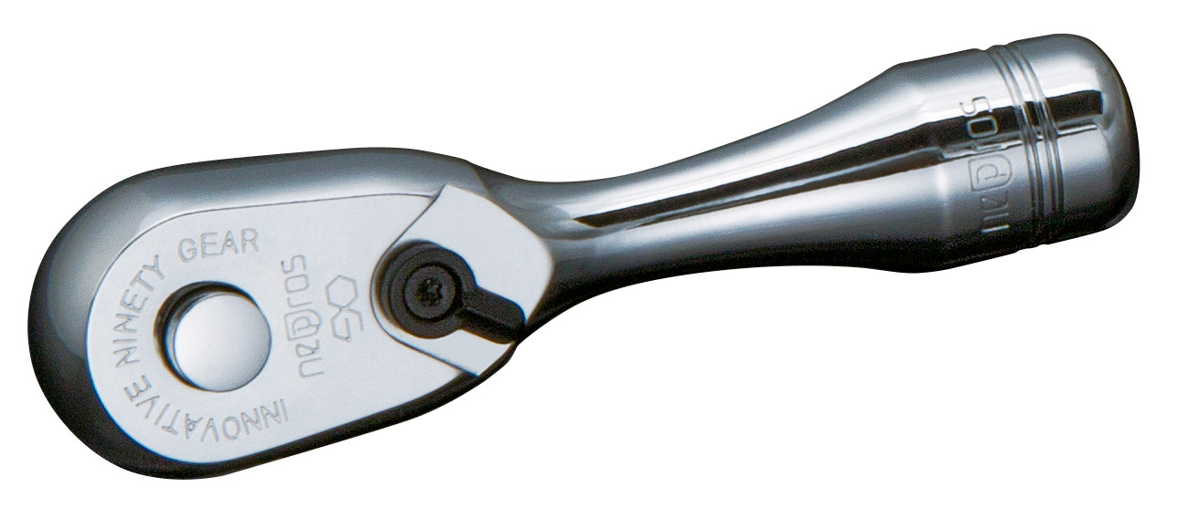 Nepros NBRC390S, 3/8″sq. Compact Head Short Ratchet (90-Tooth)