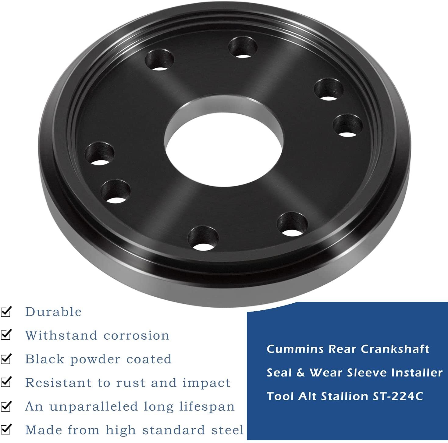 Rear Crankshaft Seal & Wear Sleeve Installer Tool 3824078 2063800090 Alt ST-224C
