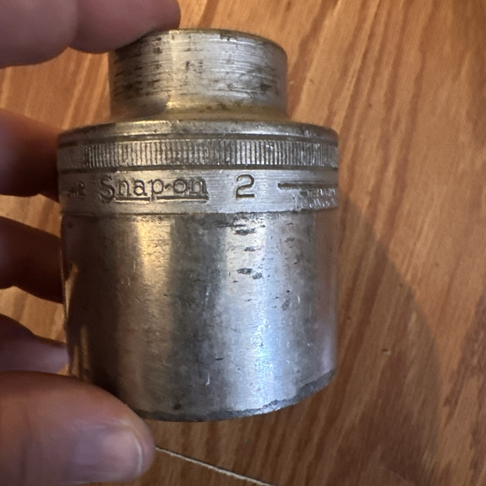 Vintage Snap-on LDH642 2″ 3/4-Drive 12-Point Shallow Socket USA