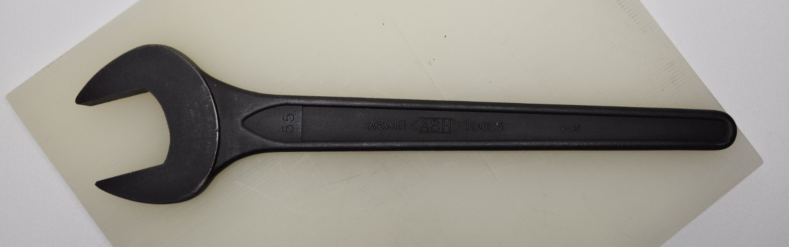 Asahi Japan 55mm Single Open End Wrench SN44 19″ Metric Spanner ASH Hand Tool