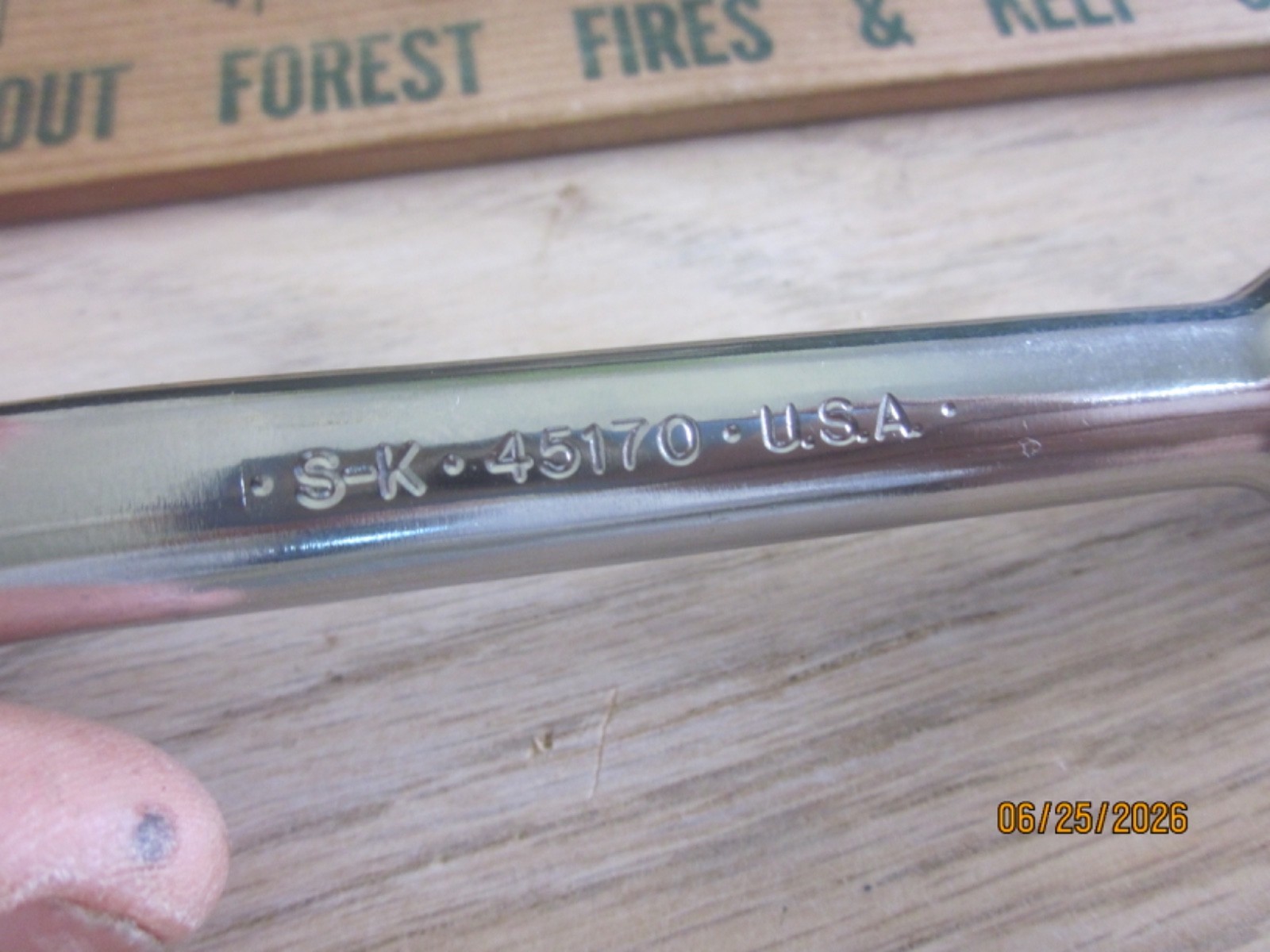 VTG S-K TOOLS VERY NEAR MINT CONDITION SAE 3/8″ DRIVE 21 PIECE SOCKET SET