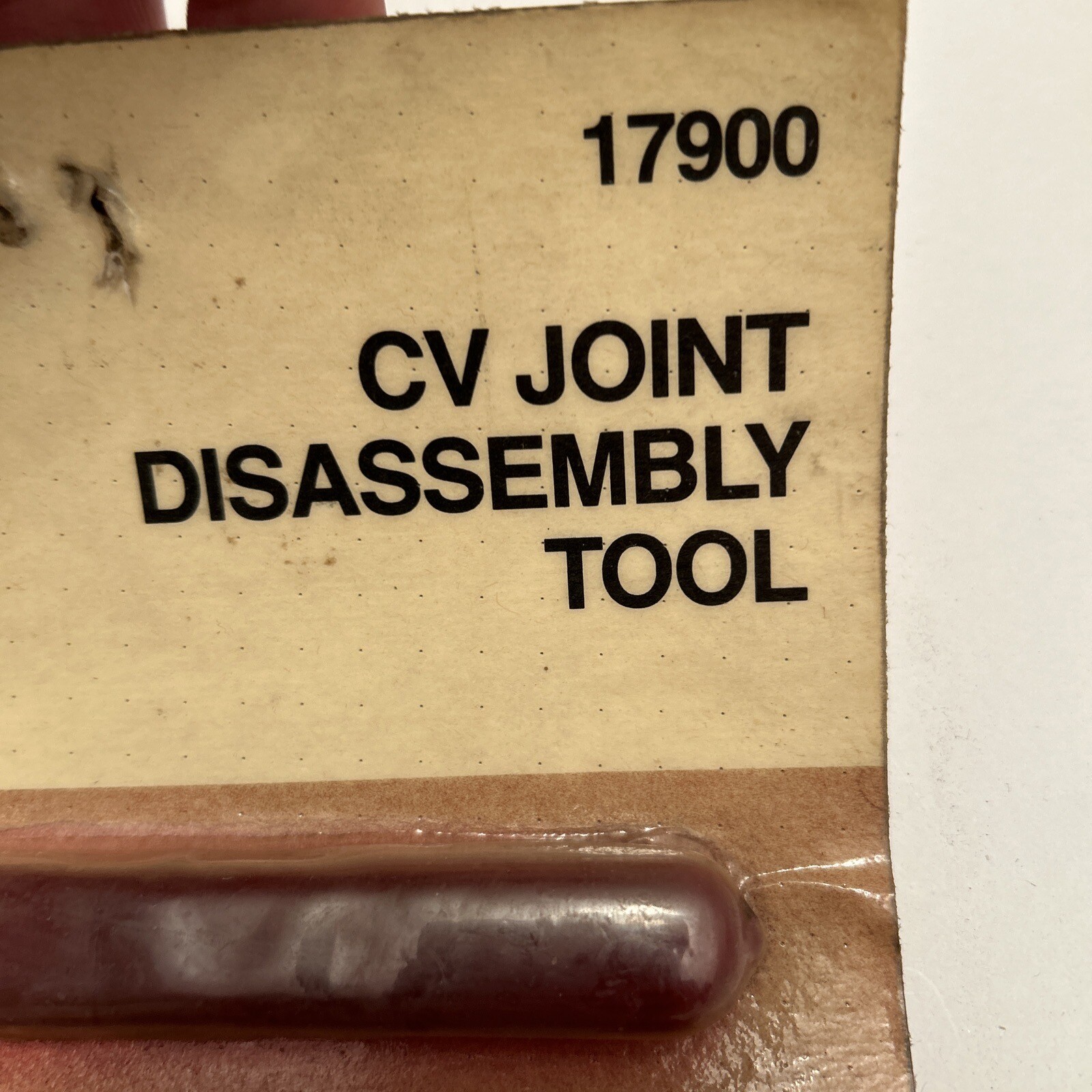 Lisle Tools 17900 CV joint disassembly tool, New