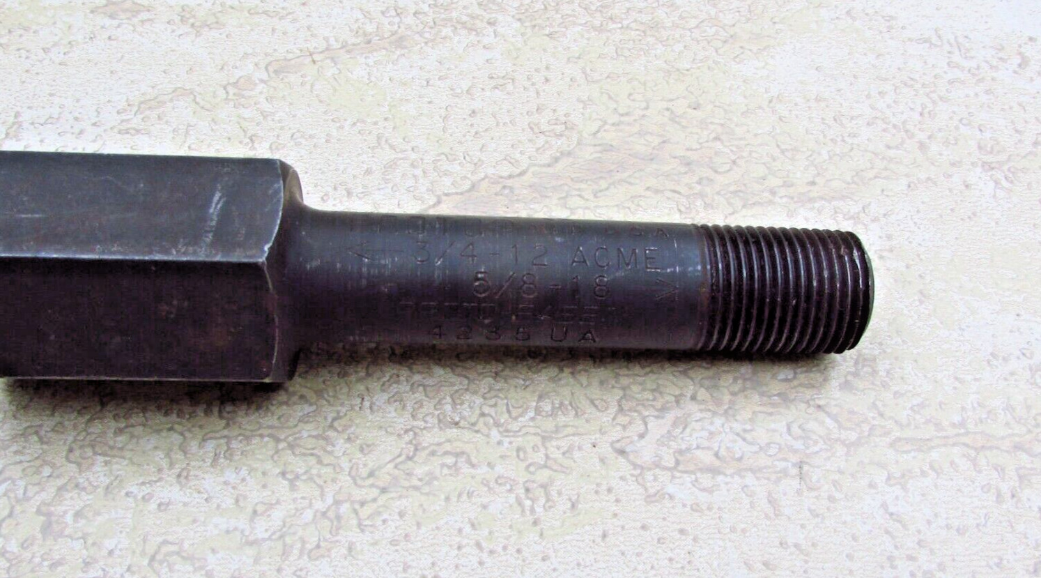 PROTO 4235UA Adapter, 3/4″-12 Female Acme x 5/8″ 18 UNF Male Gear Bearing Puller