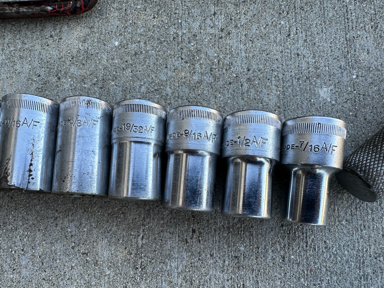 VINTAGE BRITOOL SOCKET Wrench SET Made England 1/2” Drive 20pc W Case *READ*