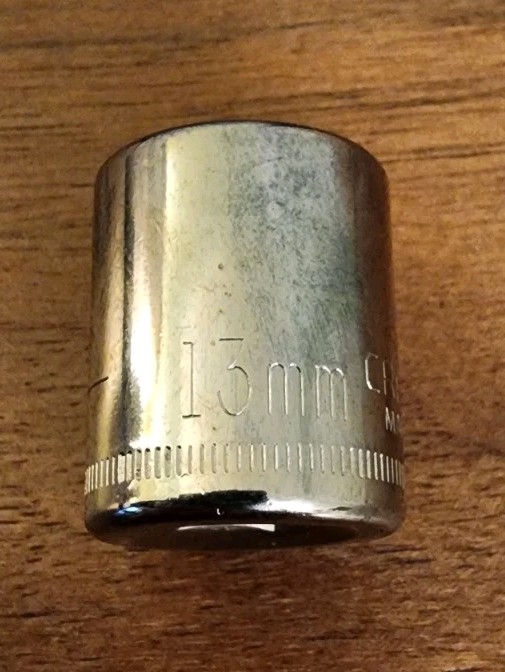 Craftsman USA 13mm Socket 6 Point 1/4″ Drive Inverted G 43514