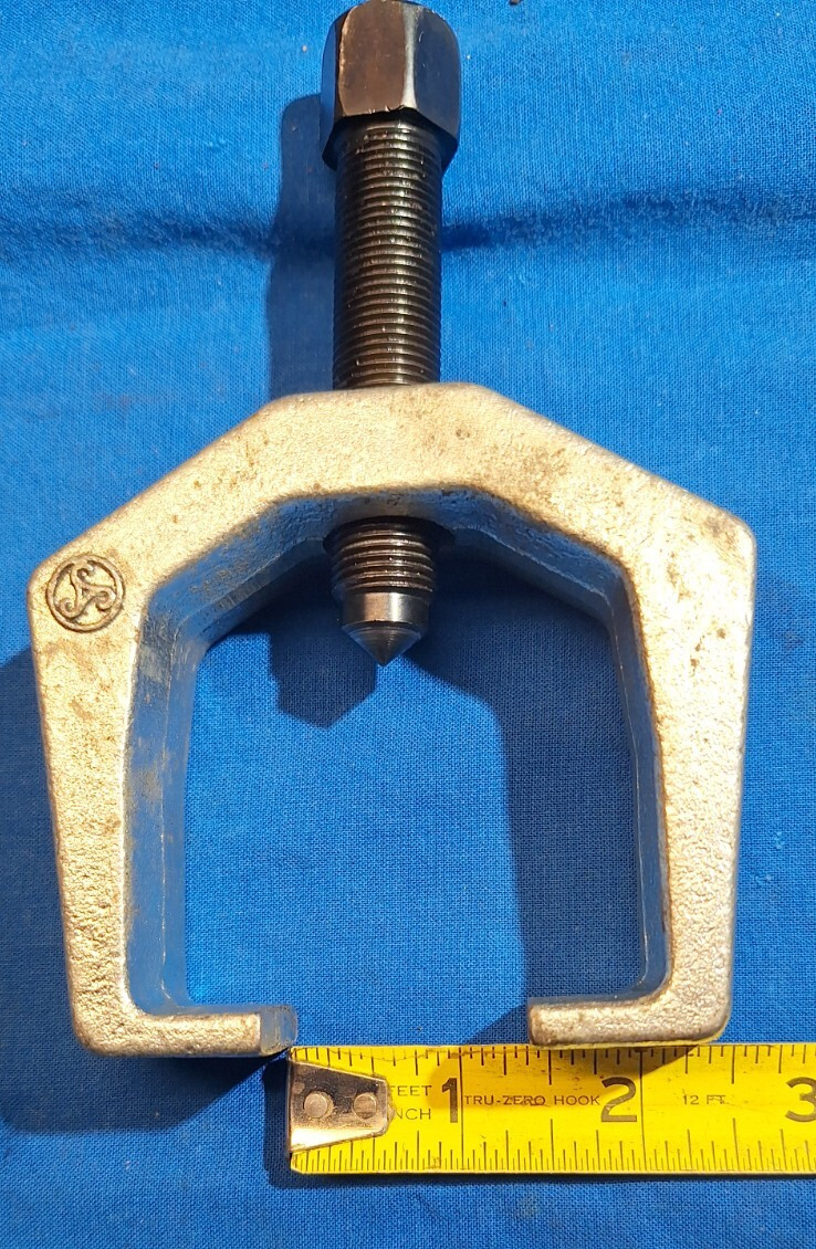 Pitman arm puller pressure screw takes 3/8″ drive VG Cond